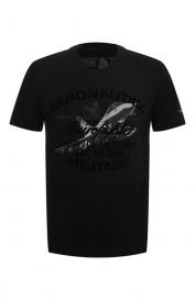Хлопковая футболка Aeronautica Militare
