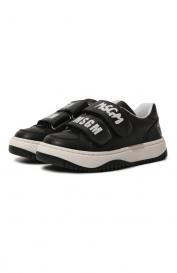 Кожаные кеды MSGM Kids