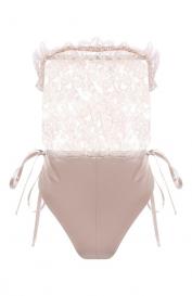 Шелковое боди Saint Laurent