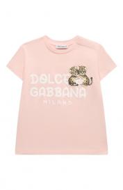 Хлопковая футболка Dolce&Gabbana