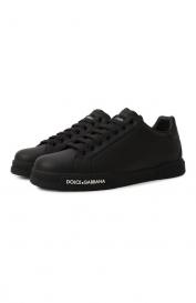 Кожаные кеды Portofino Dolce&Gabbana