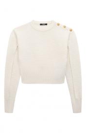 Шерстяной пуловер Balmain
