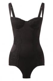 Боди из шелка и хлопка Dolce&Gabbana