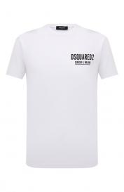 Хлопковая футболка DSquared2