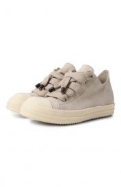 Замшевые кеды Luxor Jumbo Padded Low Rick Owens