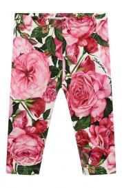 Хлопковые легинсы Dolce&Gabbana