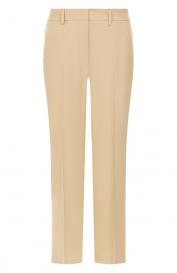 Брюки из хлопка и льна Weekend Max Mara