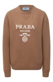 Свитер из шерсти и кашемира Prada