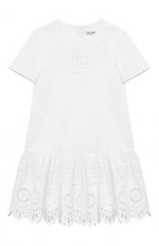 Хлопковое платье Dolce&Gabbana
