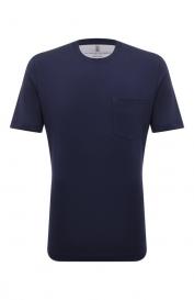 Хлопковая футболка Brunello Cucinelli