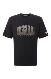 Хлопковая футболка Dolce&Gabbana