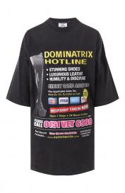 Хлопковая футболка Vetements
