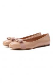Кожаные балетки Varina Ferragamo