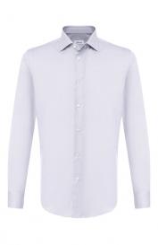 Хлопковая сорочка с воротником кент Brioni