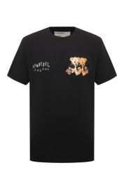 Хлопковая футболка DOMREBEL