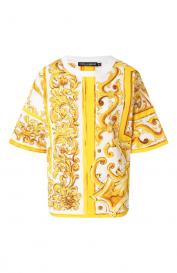 Хлопковая футболка Dolce&Gabbana
