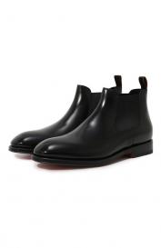 Кожаные челси Justin Santoni