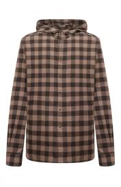 Хлопковая рубашка KITON