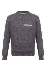 Джемпер из хлопка и кашемира Zegna