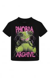 Хлопковая футболка PHOBIA ARCHIVE