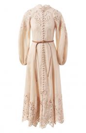Льняное платье ZIMMERMANN