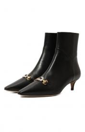 Кожаные ботильоны  Zumi Gucci