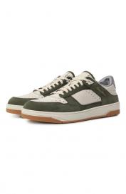 Кожаные кеды Sneak Air Santoni