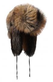 Шапка-ушанка Рик из меха лисы FurLand