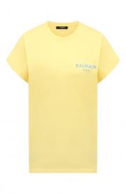 Хлопковая футболка Balmain