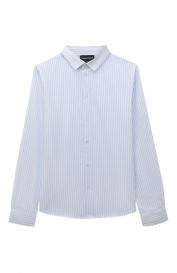 Хлопковая рубашка Emporio Armani