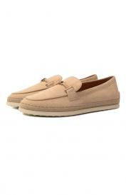 Замшевые лоферы Tod's