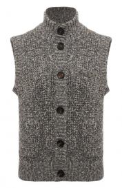 Жилет из шерсти и кашемира Brunello Cucinelli