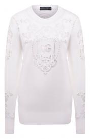 Шелковый пуловер Dolce&Gabbana
