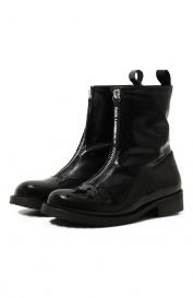 Кожаные полусапоги KARL LAGERFELD KIDS