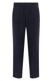 Брюки изо льна и вискозы Emporio Armani