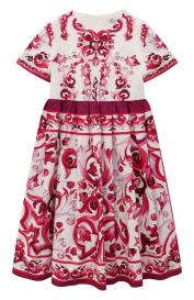 Хлопковое платье Dolce&Gabbana
