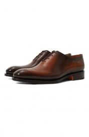 Кожаные оксфорды Carter Santoni