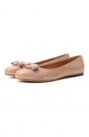 Кожаные балетки Varina Ferragamo