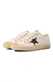 Кожаные кеды V-Star LTD GOLDEN GOOSE DELUXE BRAND
