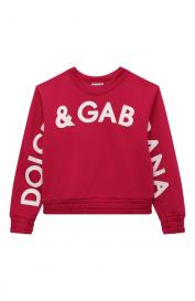 Хлопковый свитшот Dolce&Gabbana