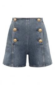 Джинсовые шорты Balmain