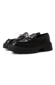 Кожаные лоферы Marlow Diamond Jimmy Choo