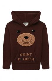 Худи из шерсти и вискозы MC2 Saint Barth