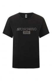 Хлопковая футболка Moschino