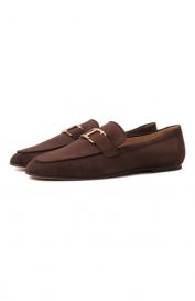 Замшевые лоферы Tod's