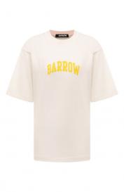 Хлопковая футболка BARROW