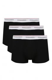 Комплект из трех хлопковых боксеров DSquared2