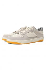 Кожаные кеды Sneak Air Santoni