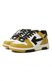 Кожаные кеды Out of Office Off-white
