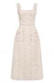 Твидовое платье Elie Saab